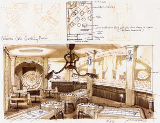 Diseño escenarios Grim Fandango Diseño escenarios Grim Fandango