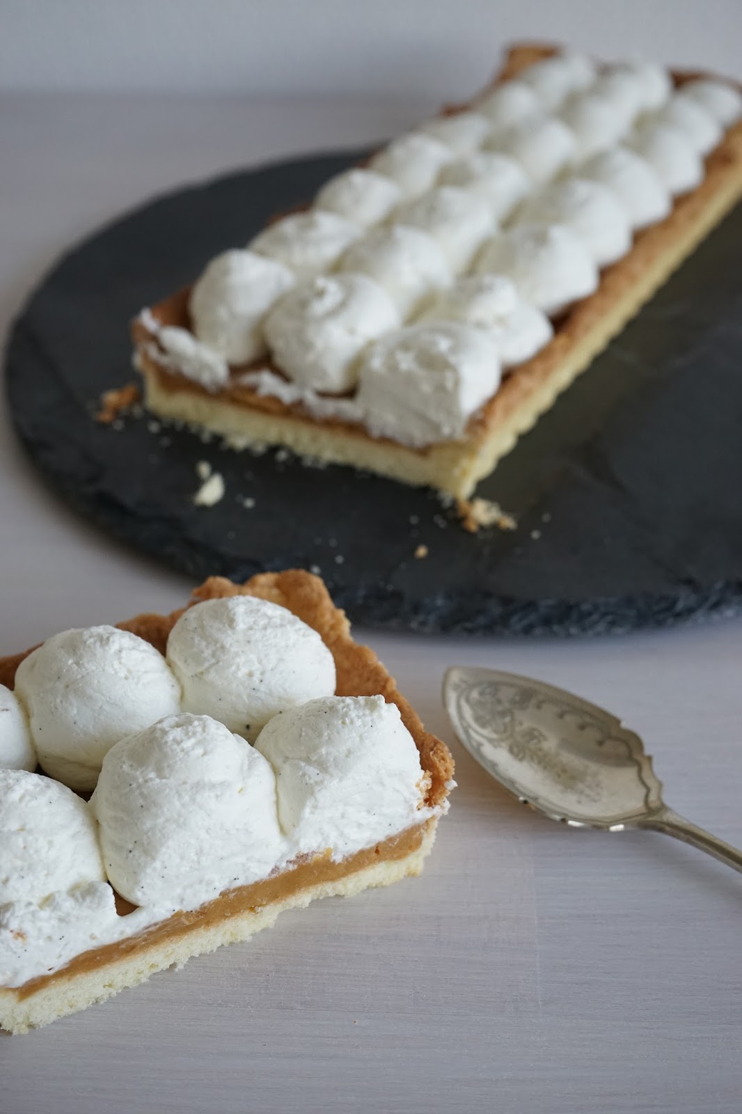 The Cook Time Tarte ganache caramel au beurre salé, chantilly à la vanille