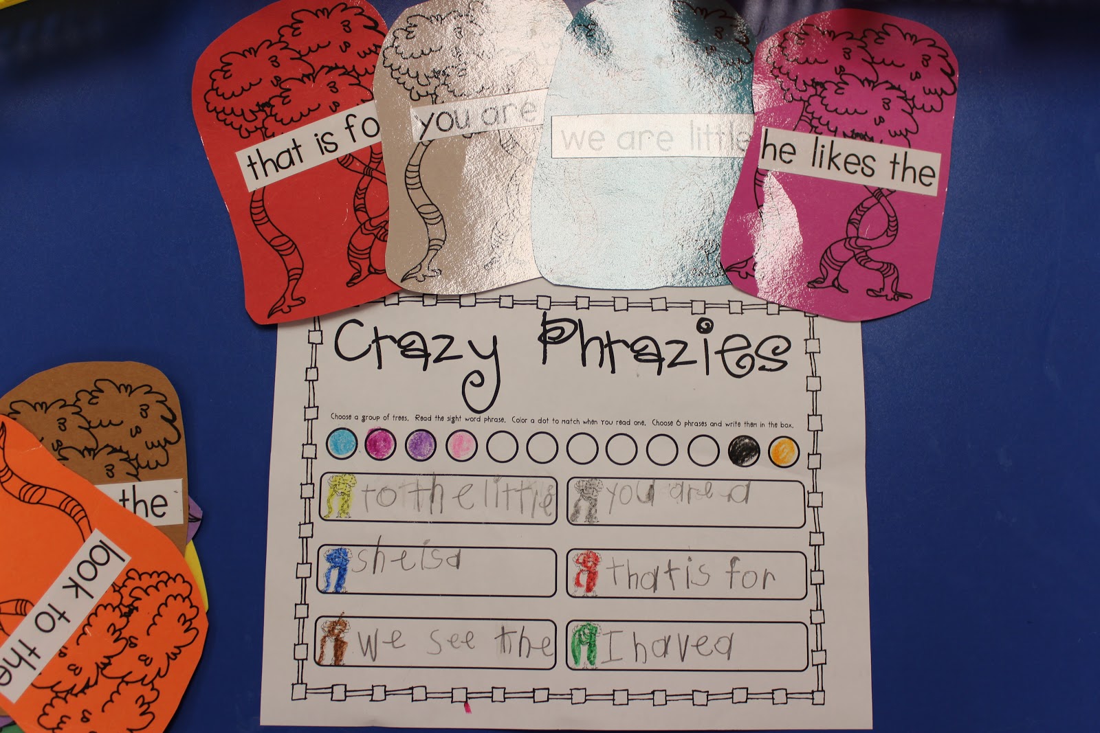 Mrs. Lee's Kindergarten Silly Centers & Reading Conga Line