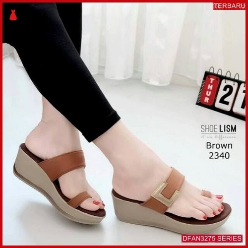 DFAN3275S30 Sepatu Hr 01 Wedges Wanita Casual Wedges BMGShop