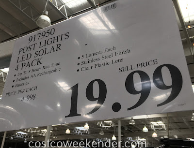 Deal for Paradise Solar LED Accent Lights at Costco