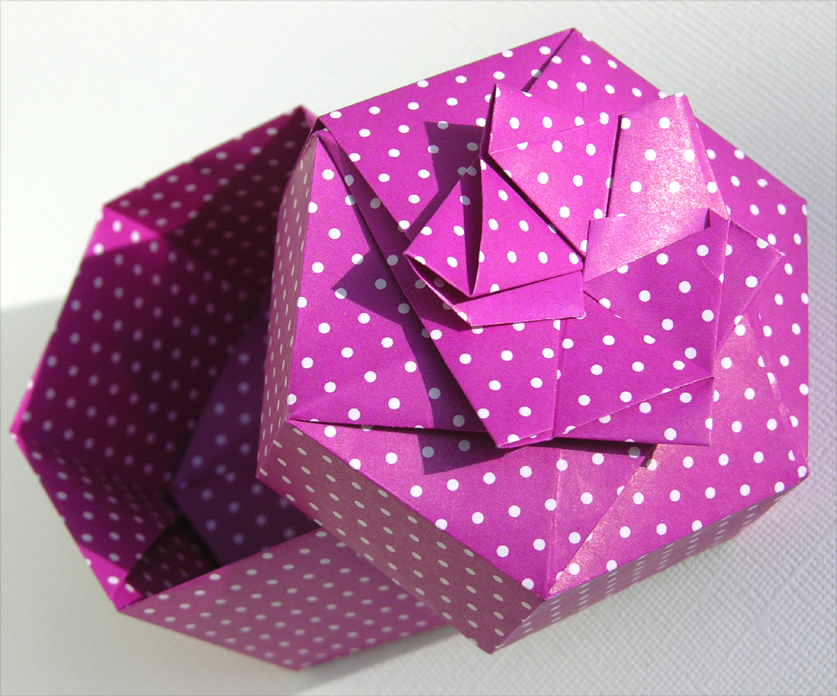 Hannas Art: Weitere Origami-Schachteln