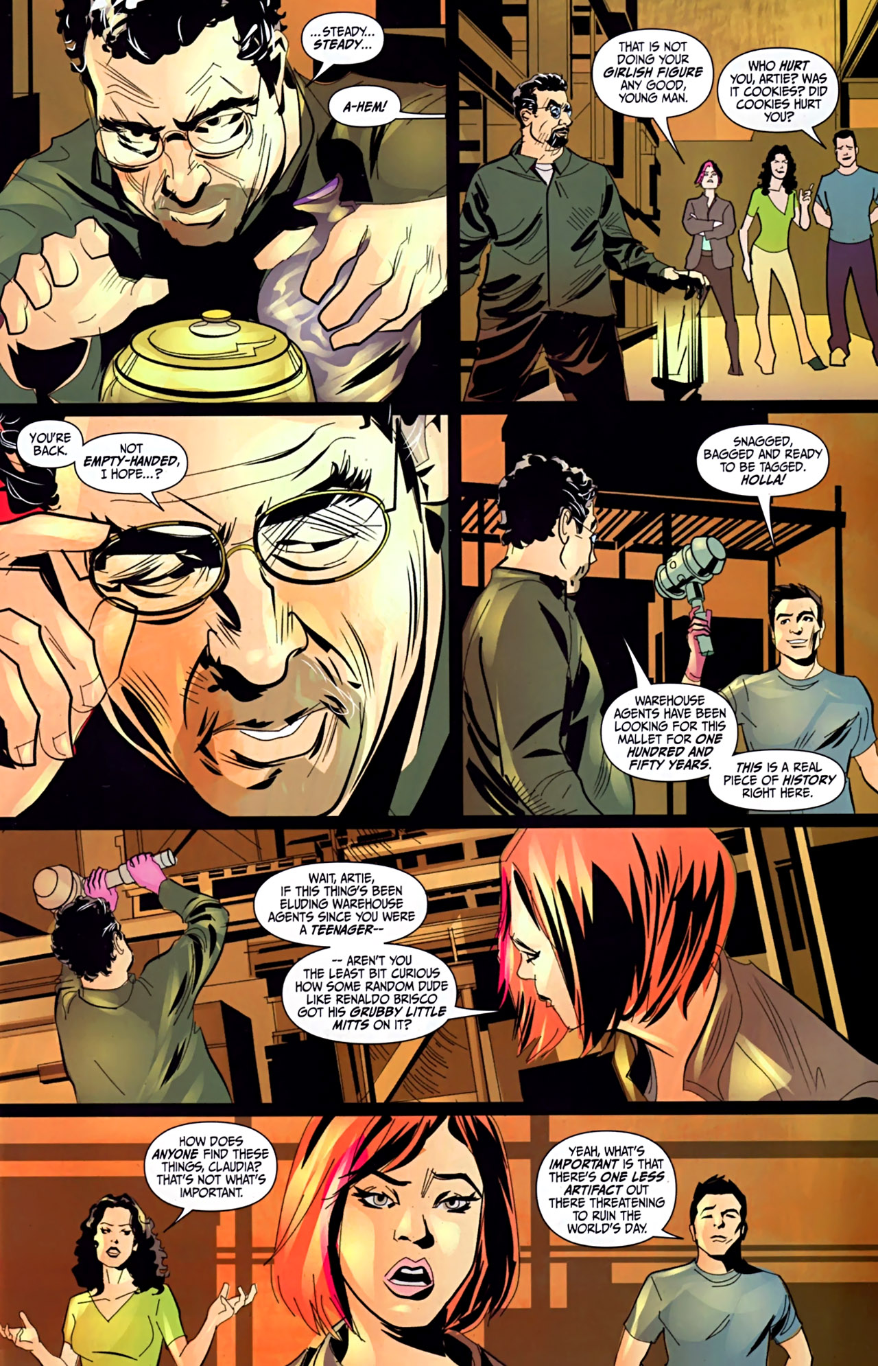 Read online Warehouse 13 comic -  Issue #1 - 23