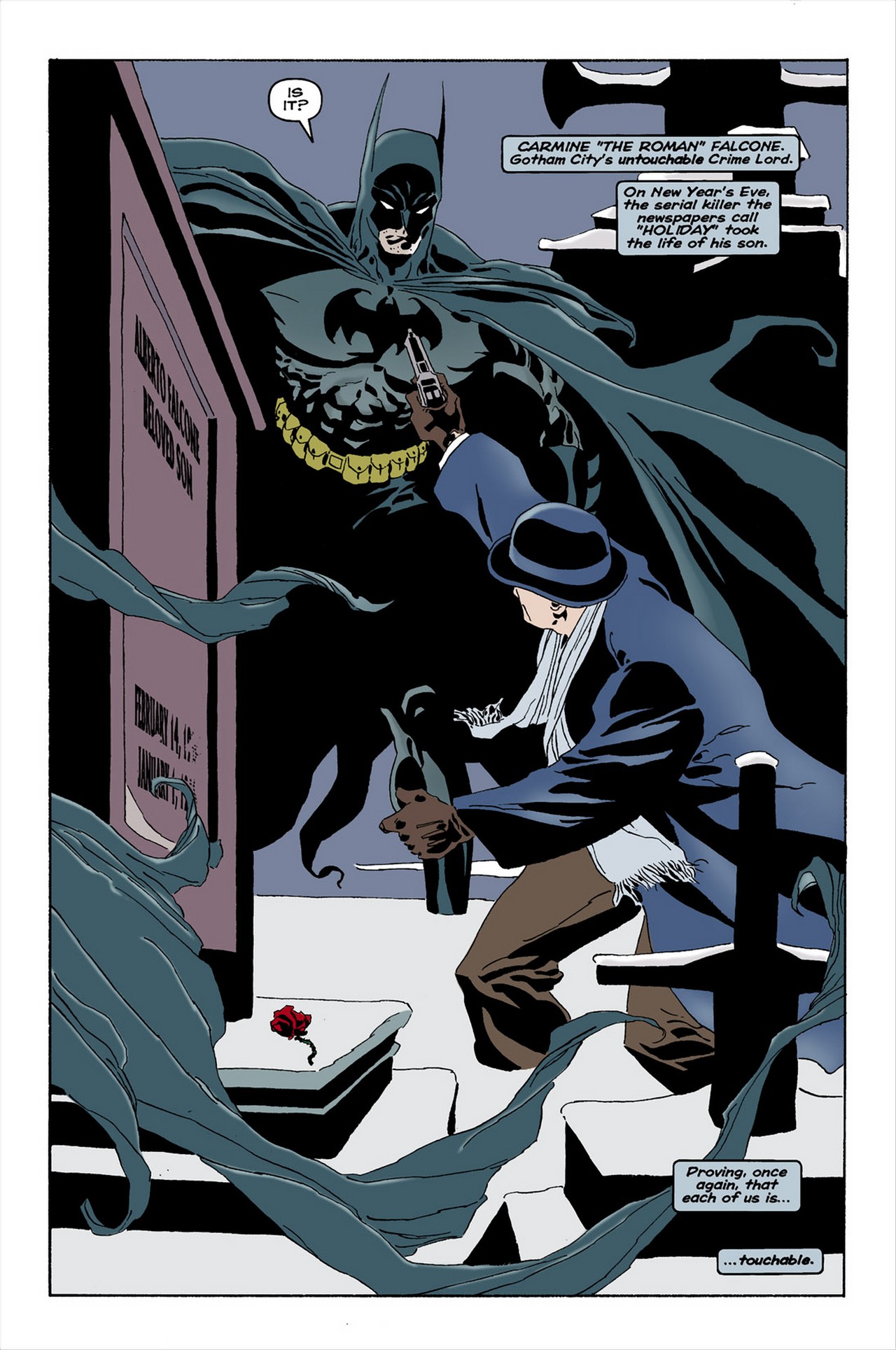 Read online Batman: The Long Halloween comic -  Issue #5 - 6