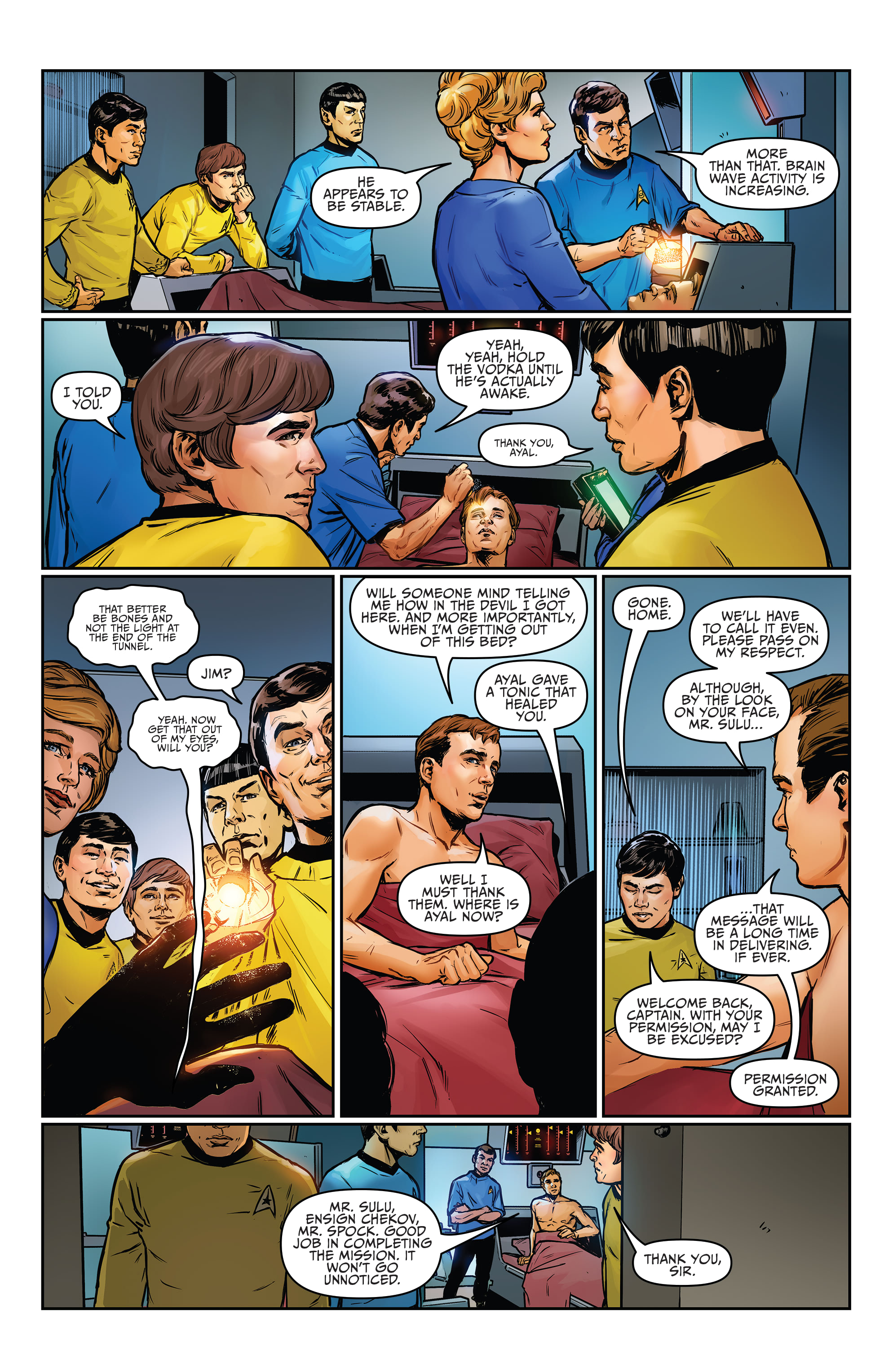 Read online Star Trek: Year Five comic -  Issue #10 - 19