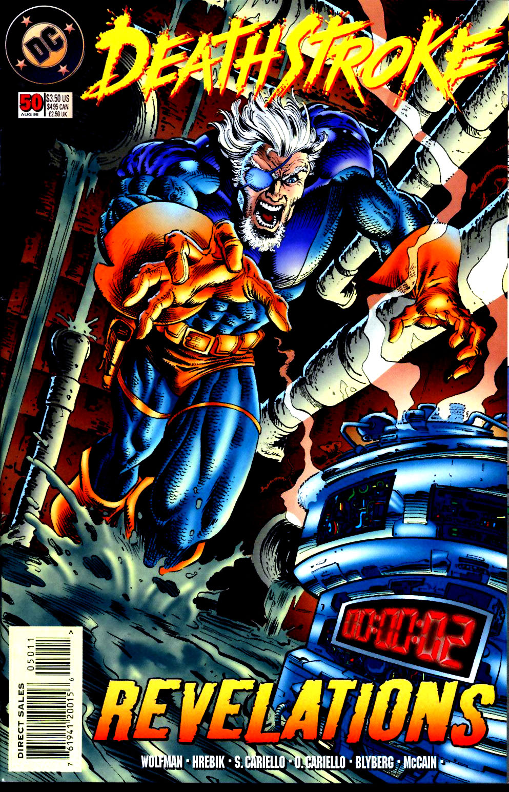 Read online Deathstroke (1991) comic -  Issue #50 - 1