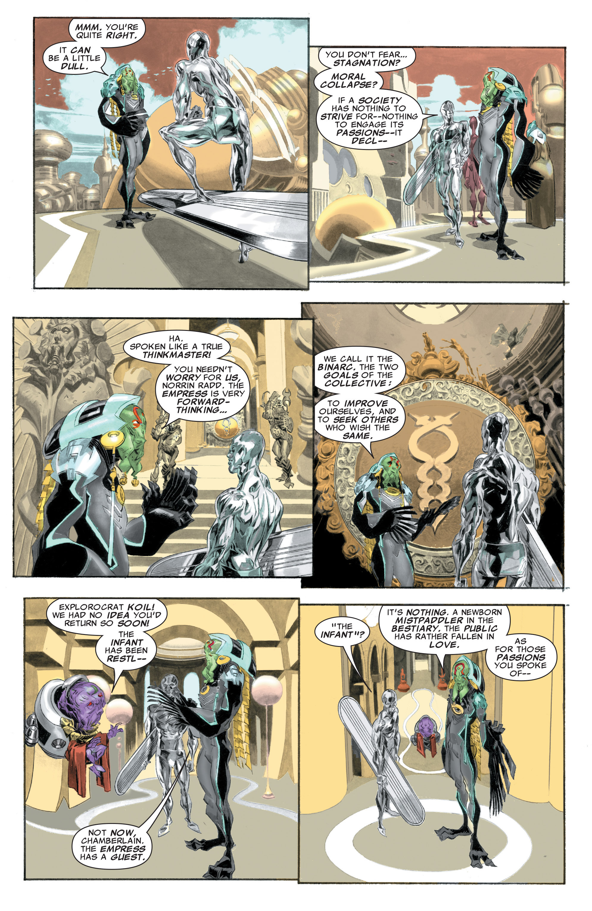 Read online Silver Surfer: In Thy Name comic -  Issue #1 - 12