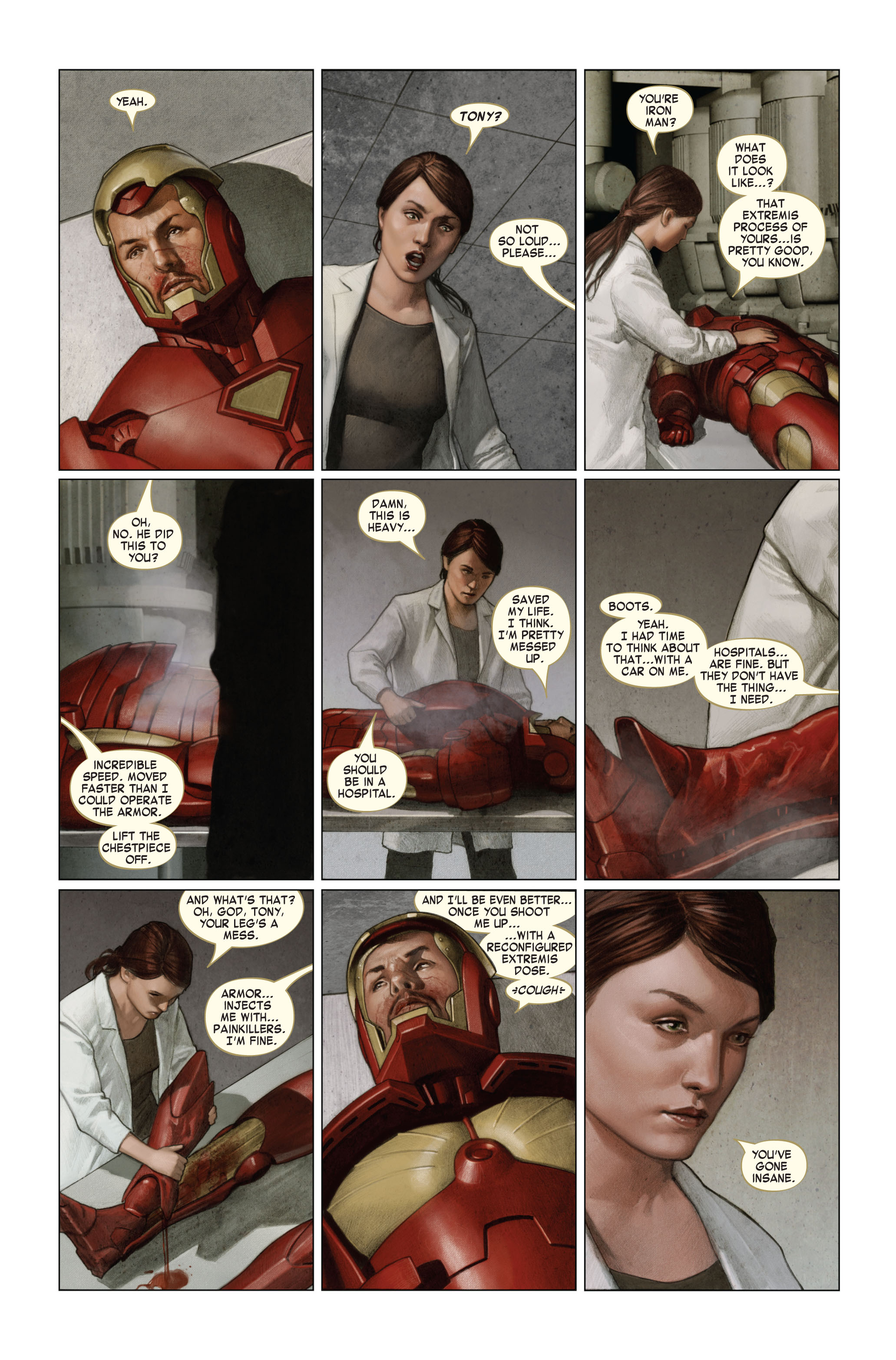 Read online Iron Man (2005) comic -  Issue #4 - 11