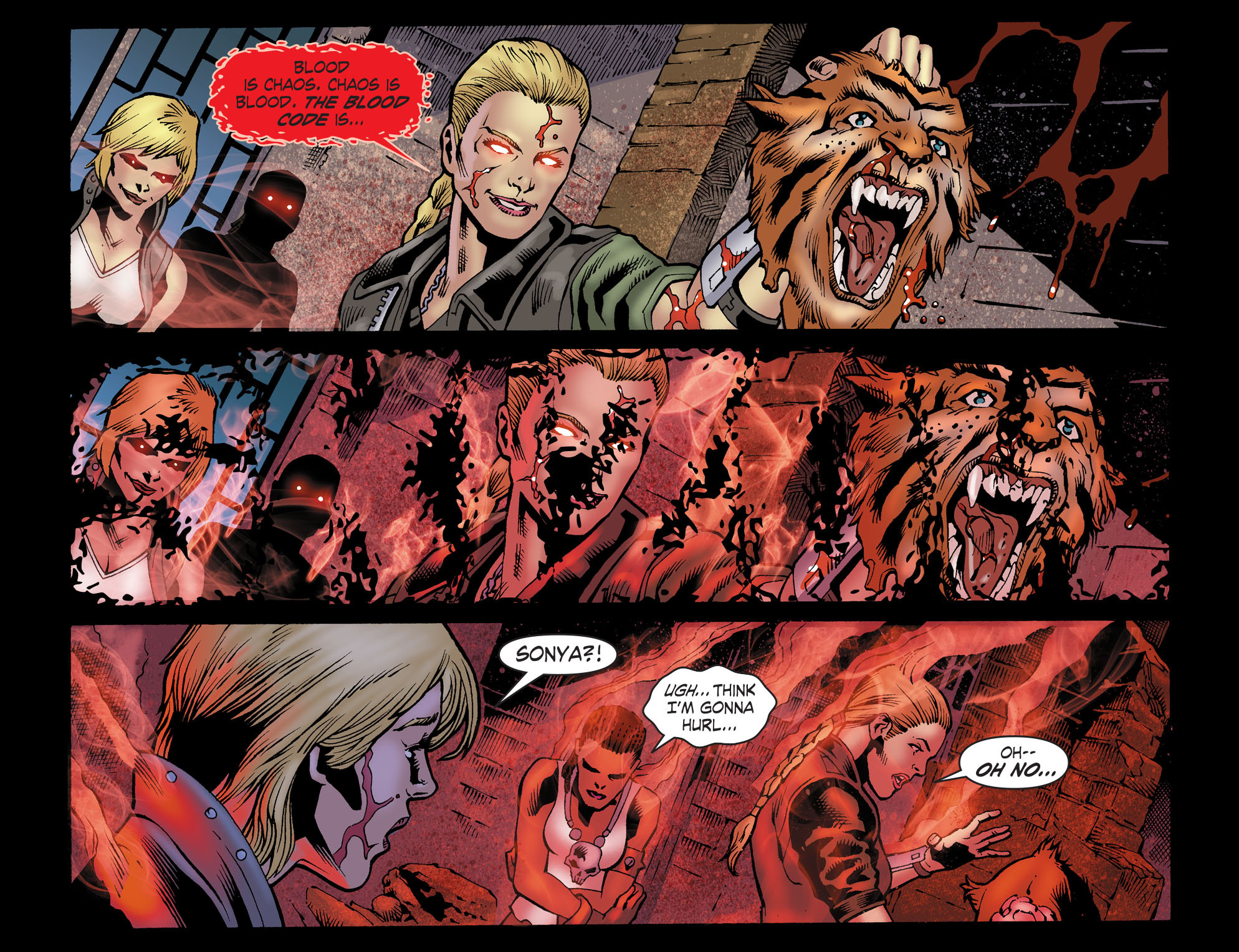 Read online Mortal Kombat X [I] comic -  Issue #33 - 8