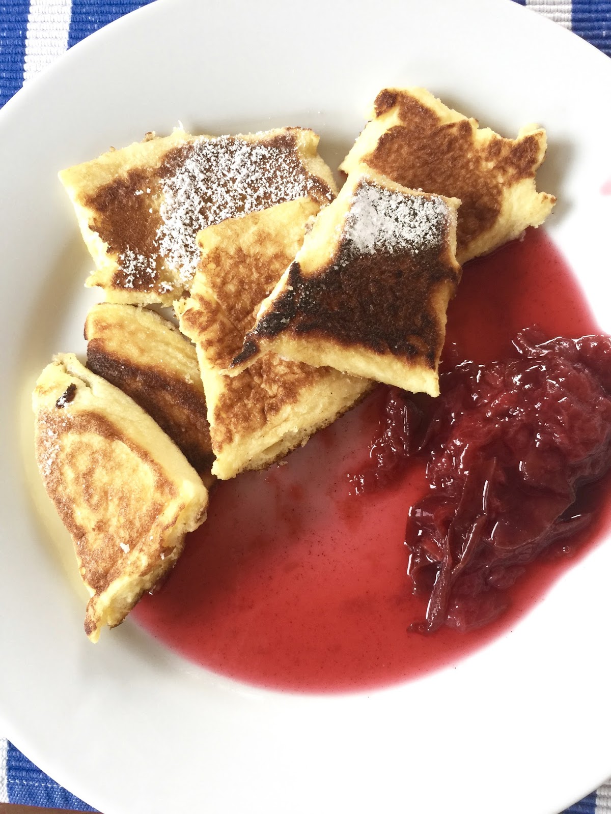 views-by-A: Kaiserschmarrn mit Pflaumenkompott