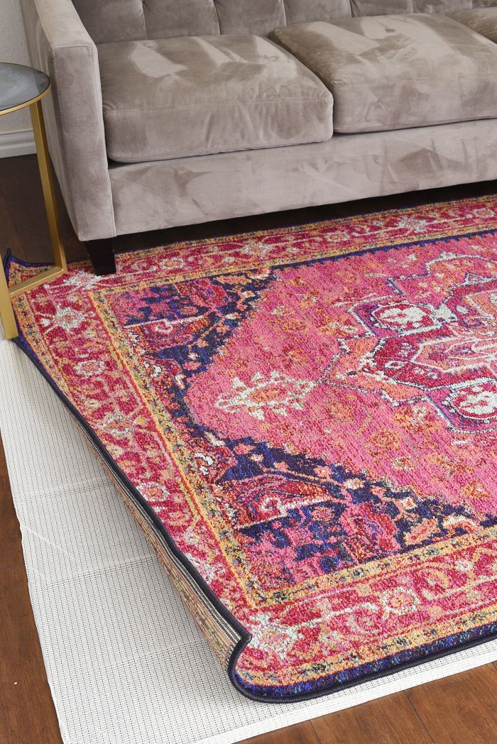 Oriental Weavers Kaleidoscope Rug Review Monica Wants It A Review Of The Oriental Weavers Kaleidoscope Rug In Small Living Dining Room E