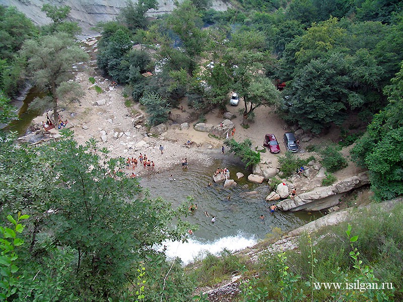 Хучнинский (Ханагский) водопад. Село Хучни. Республика Дагестан.