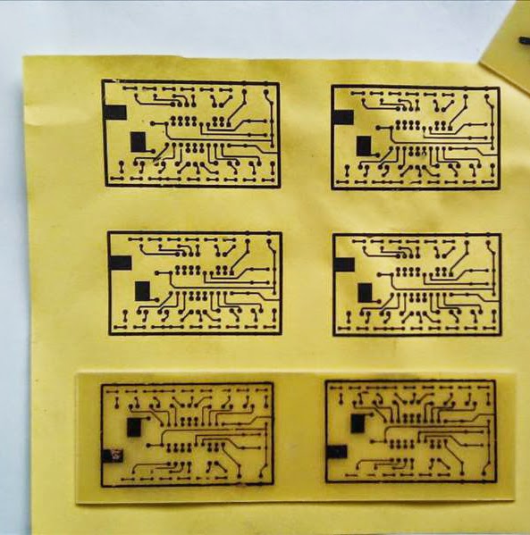 ELEKTRO YES: CARA PEMBUATAN PCB DENGAN TEKNIK MUDAH