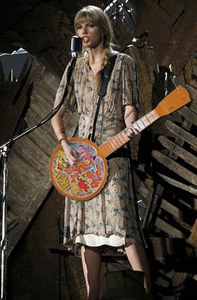 Farce The Music Taylor Swift S Grammy Banjo Playing