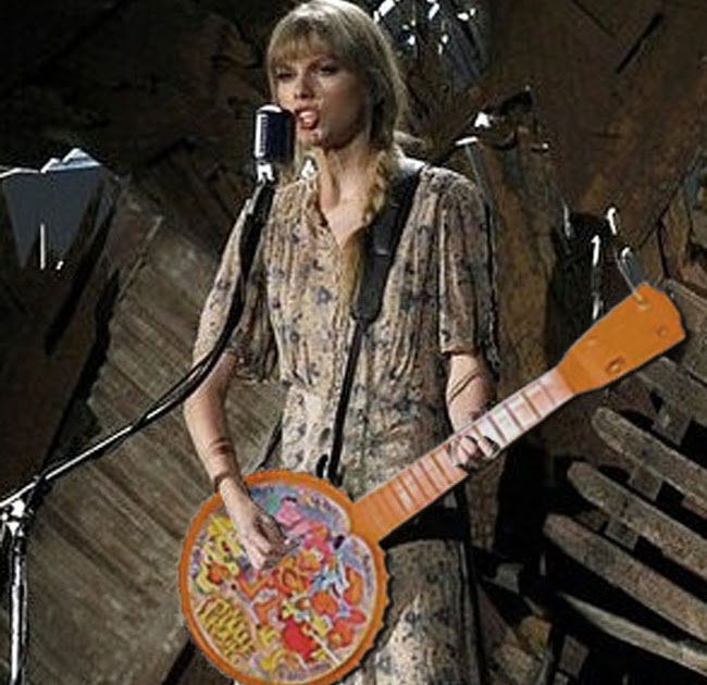 Farce The Music Taylor Swift S Grammy Banjo Playing