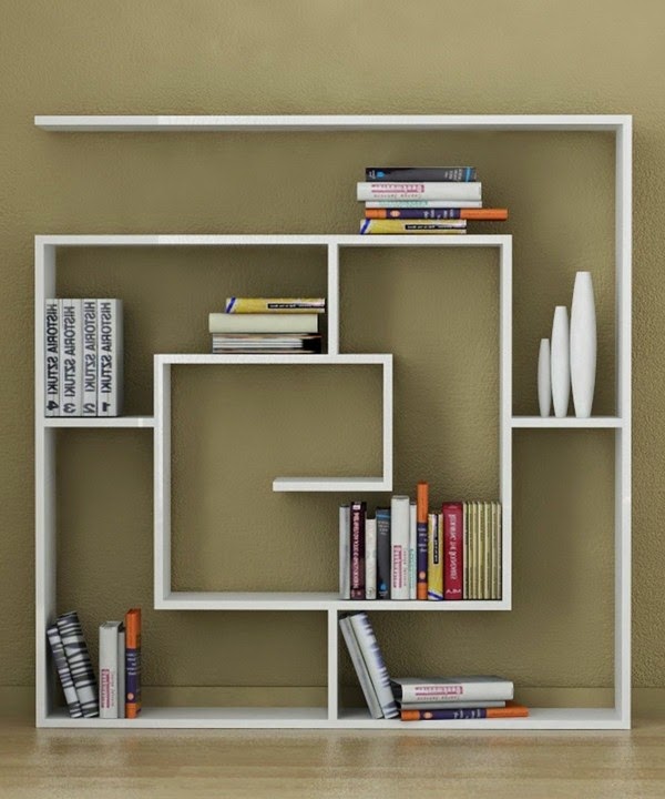 Practical bookcase for home