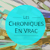 Chroniques en vrac de juillet