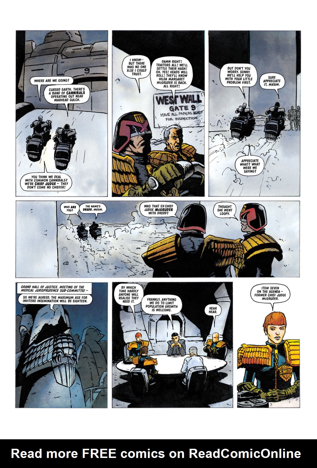 Read online Judge Dredd: The Complete Case Files comic -  Issue # TPB 25 - 166