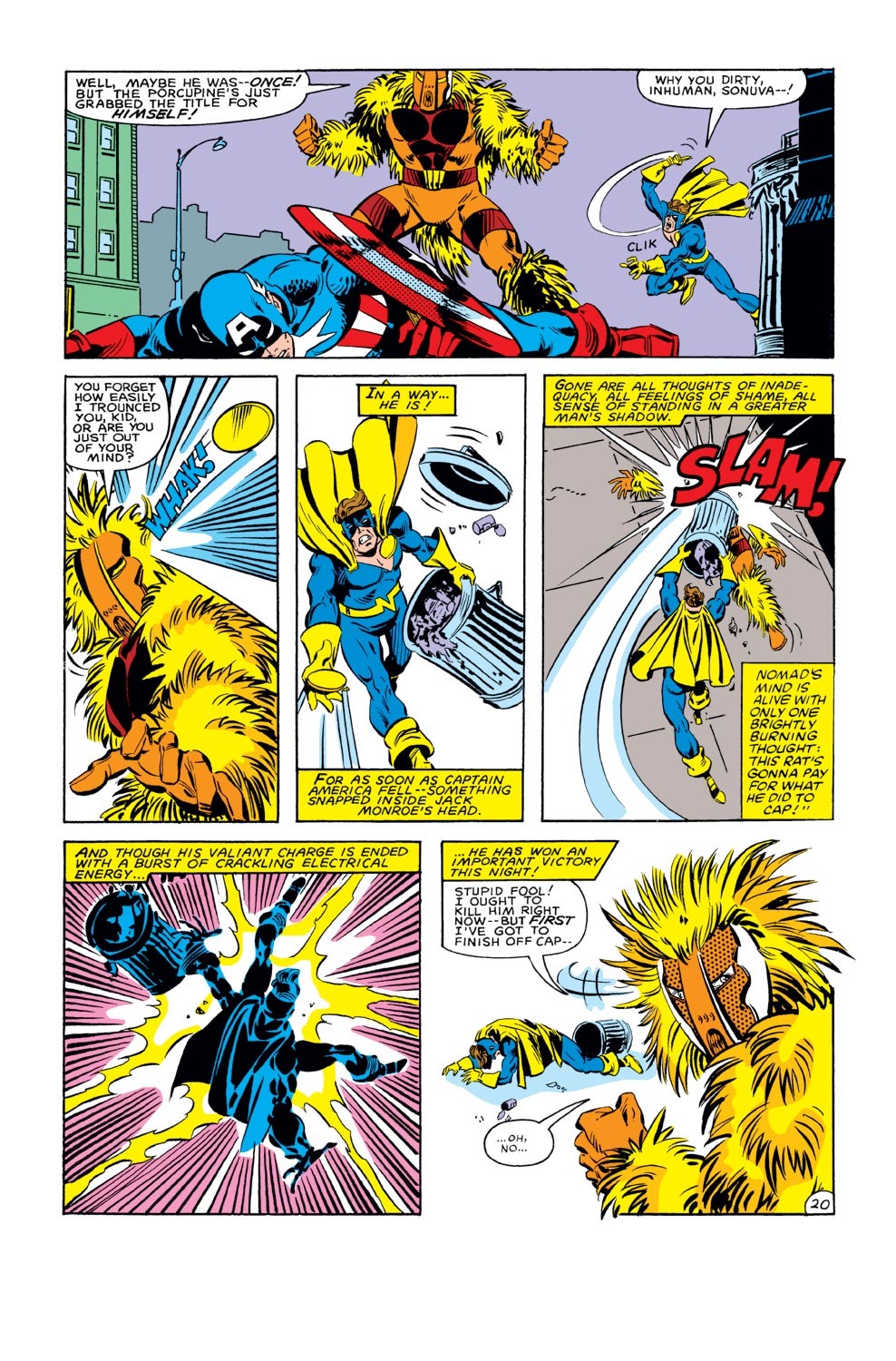 Read online Captain America (1968) comic -  Issue #285 - 21