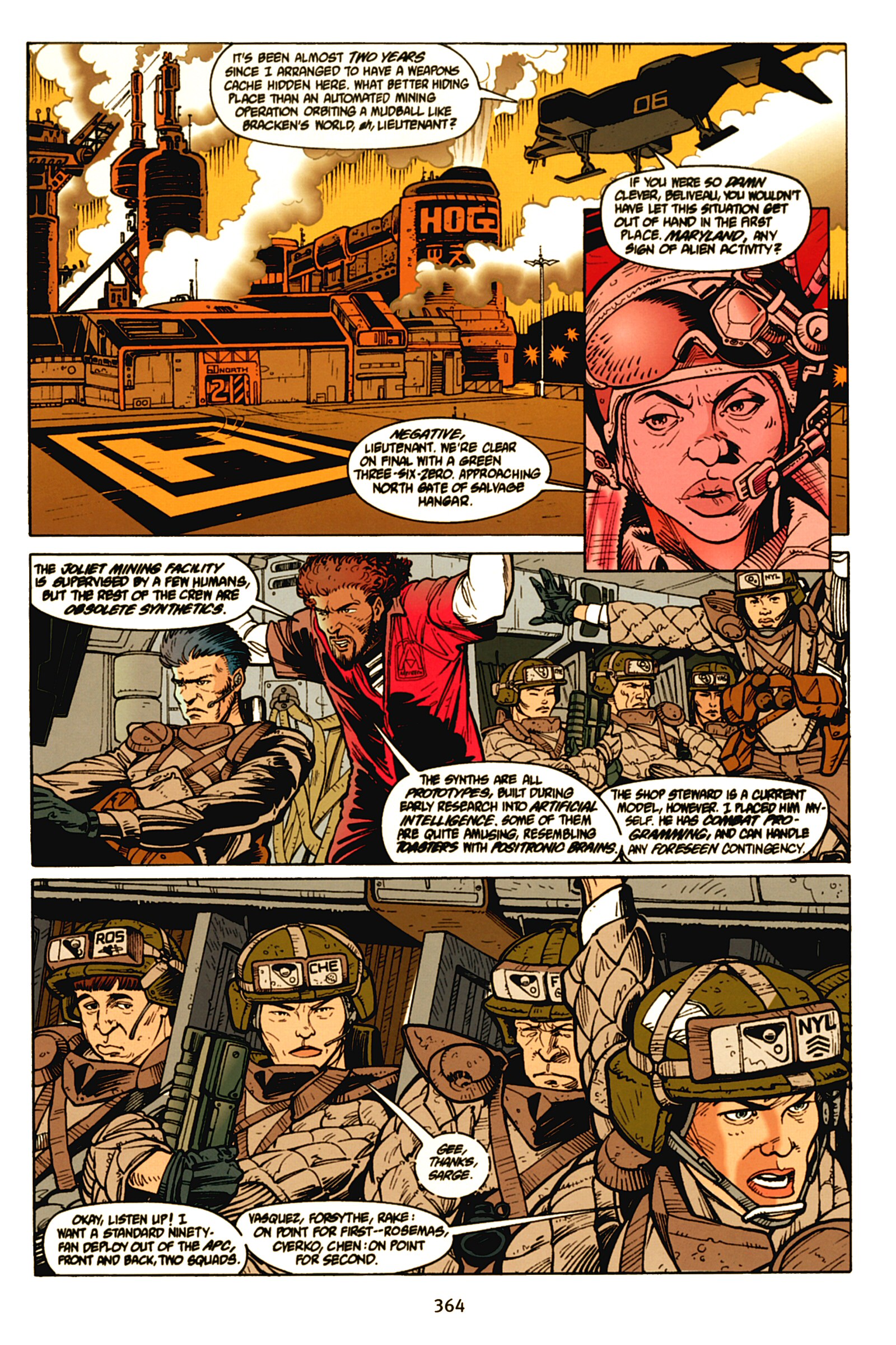 Read online Aliens Omnibus comic -  Issue # TPB 2 - 349