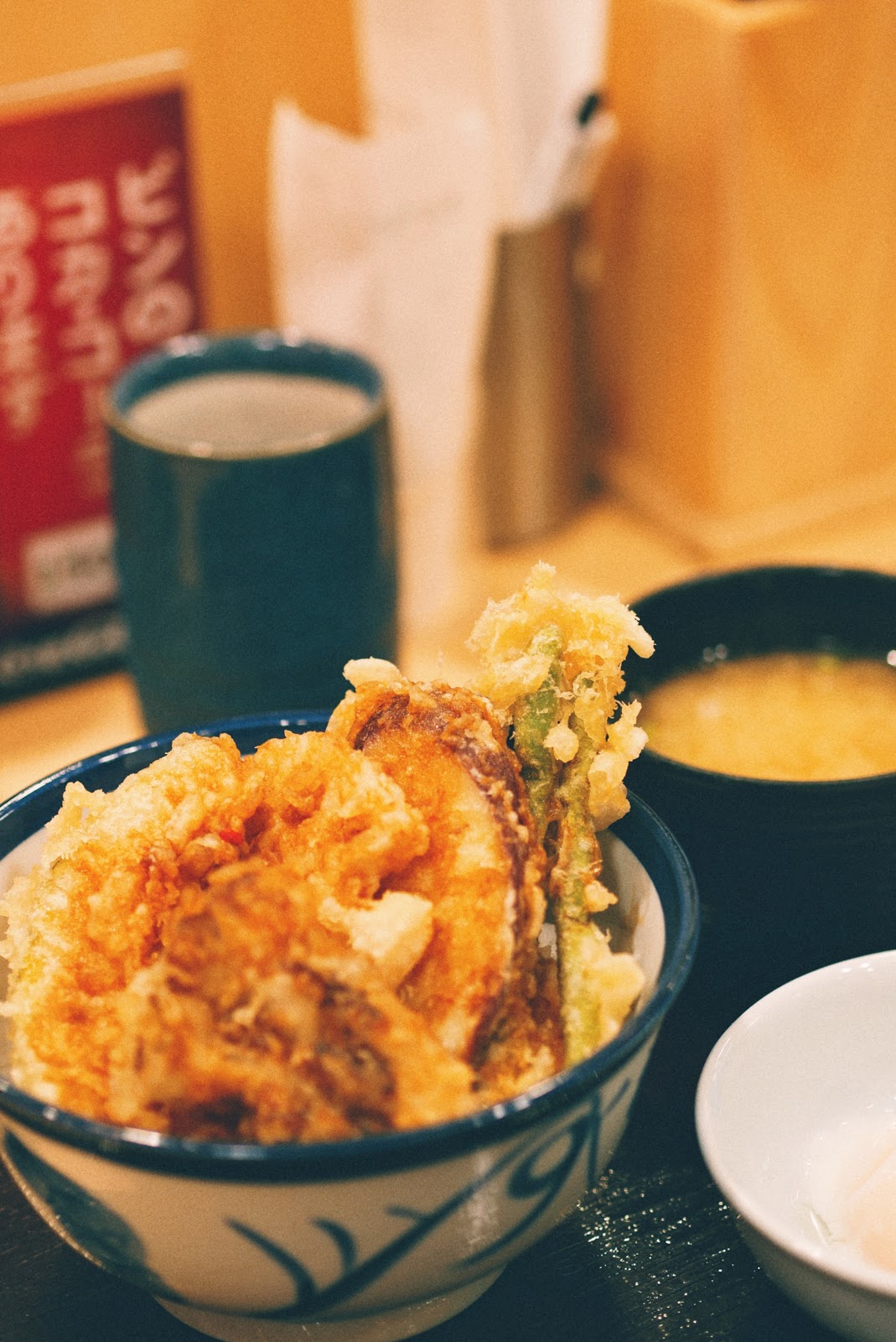 Tempura Tendon Tenya Makan Gorengan Naik Level! A Plate for Two