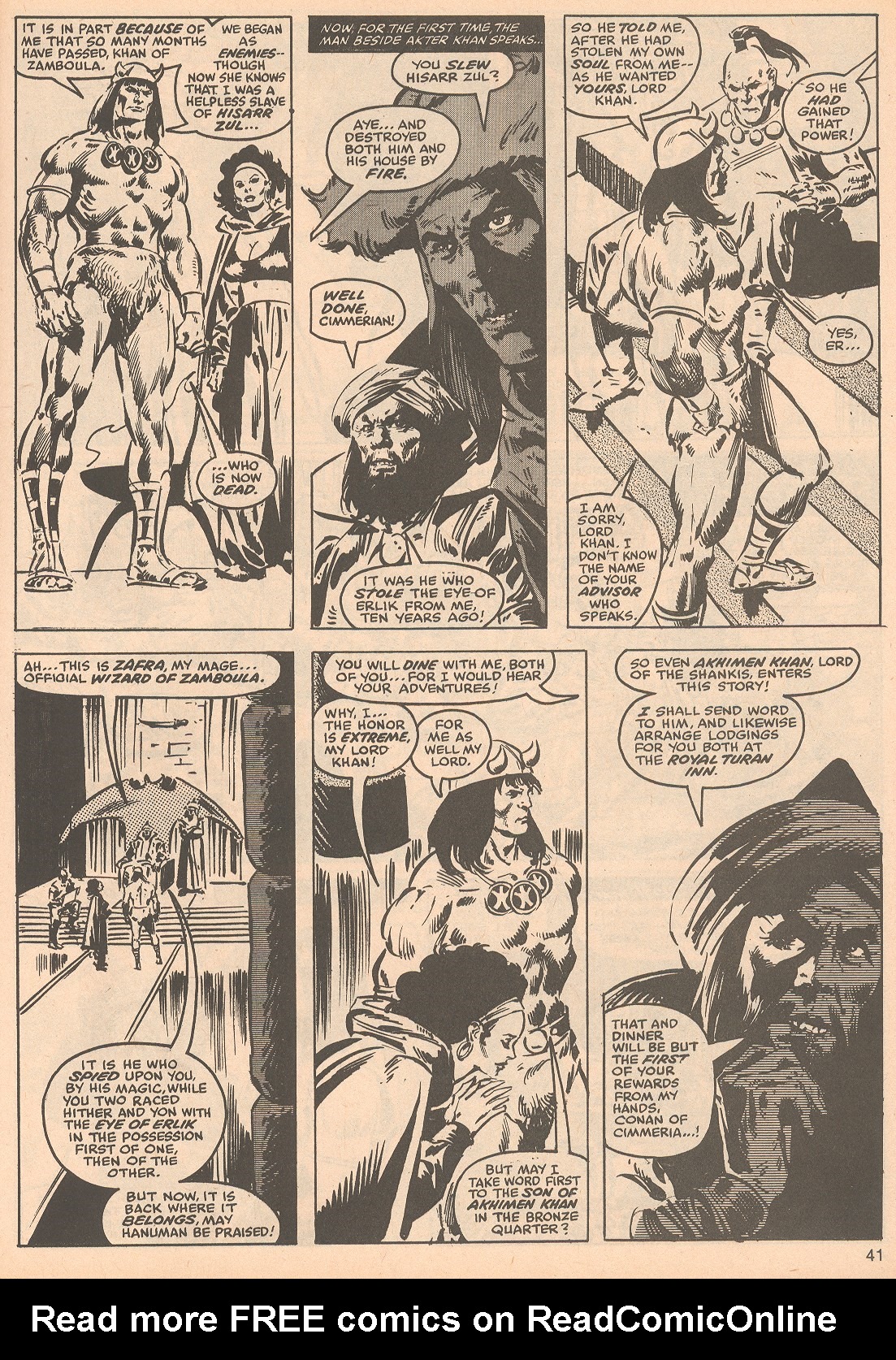 Read online The Savage Sword Of Conan comic -  Issue #57 - 41
