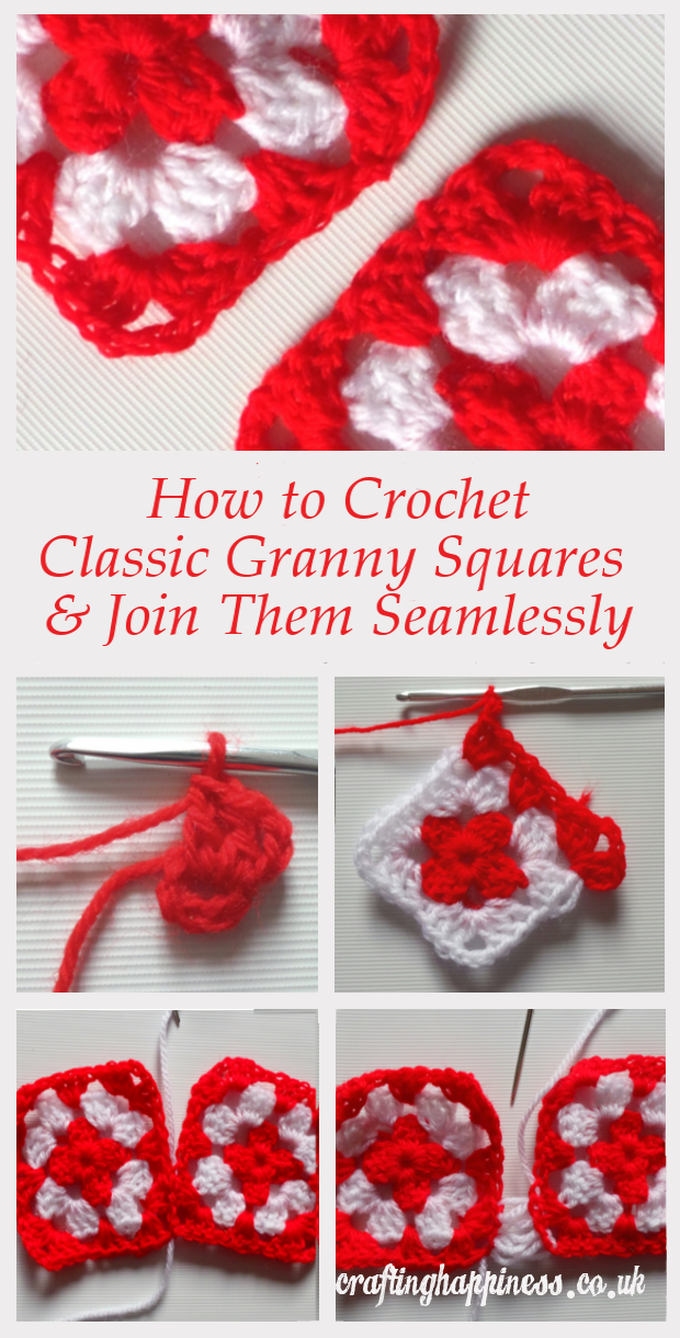 How to Crochet Classic Granny Squares and Join Them Seamlessly Crafting Happiness