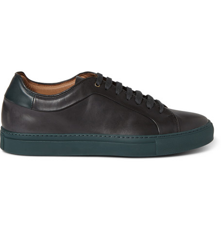 Color Flash: Paul Smith Basso Leather Sneakers | SHOEOGRAPHY