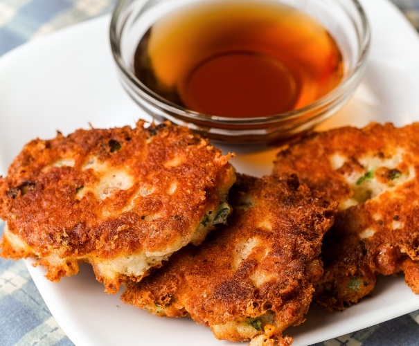 Fried Cassava Garri Fritters
