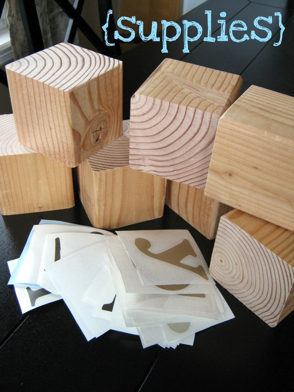 Wood Blocks Craft