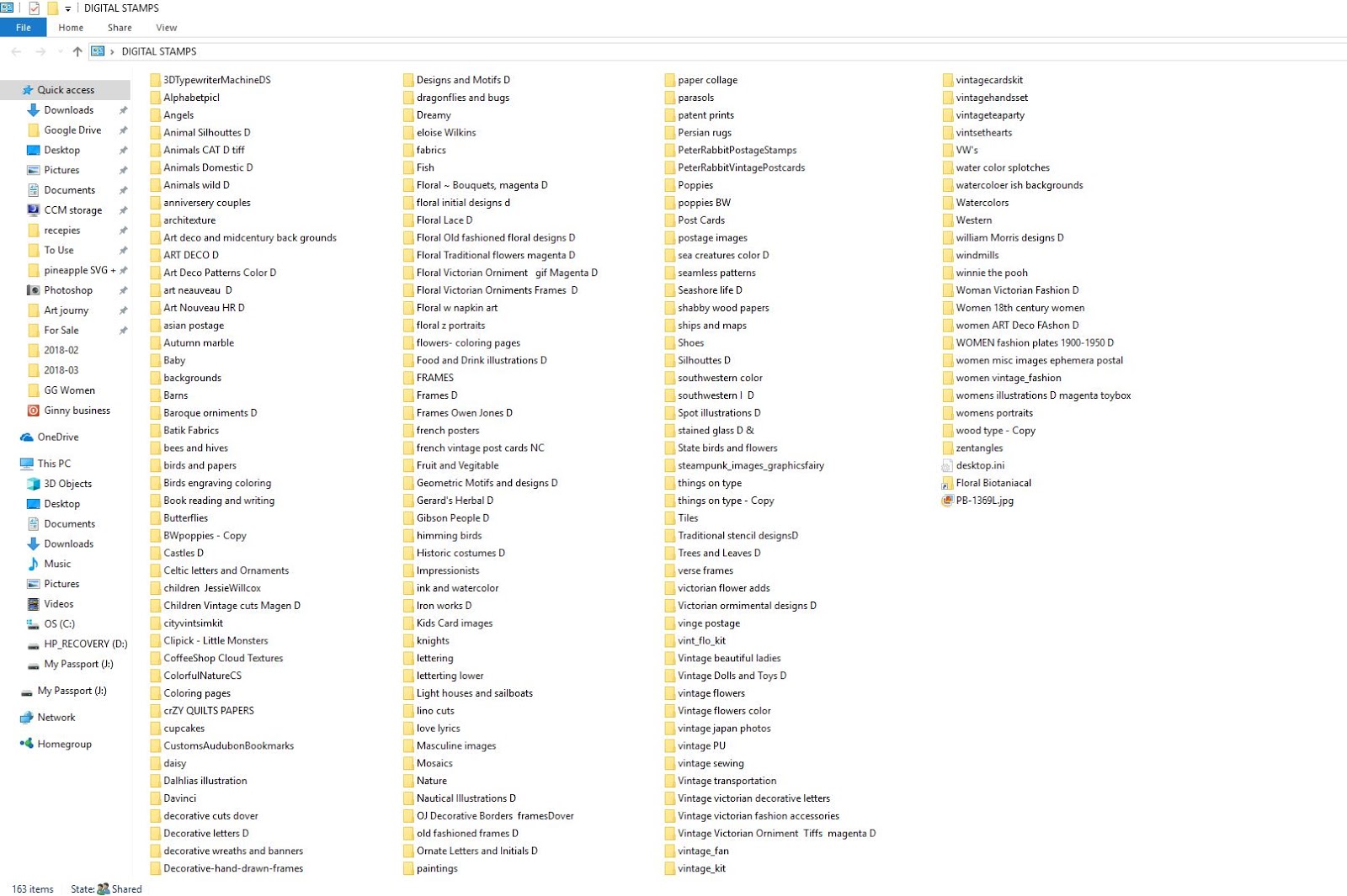 How to Simply Store Large Amounts of Digital Image Files and freebies!