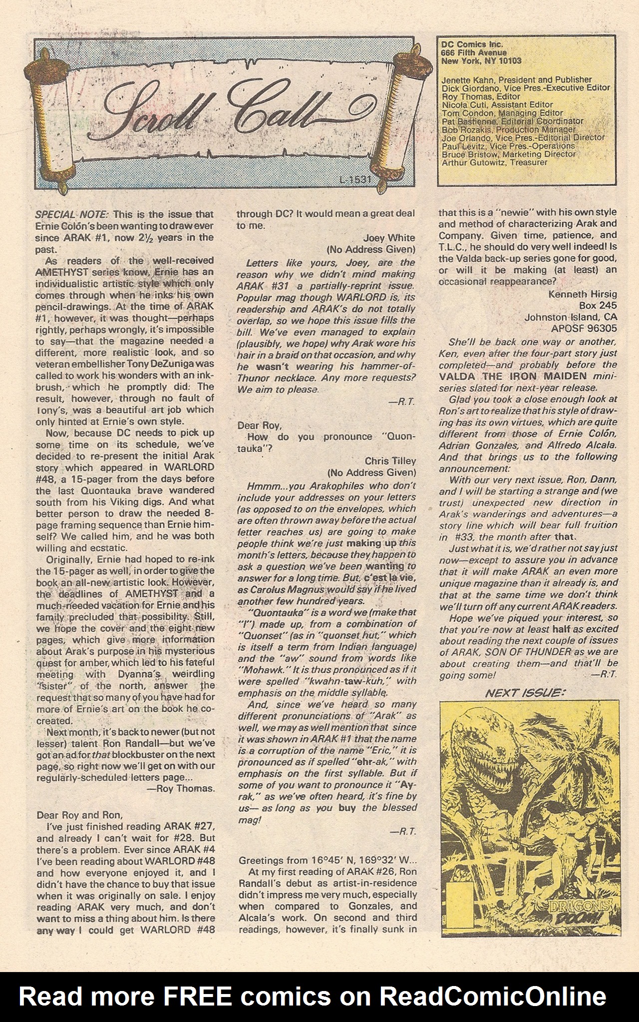 Read online Arak Son of Thunder comic -  Issue #31 - 34