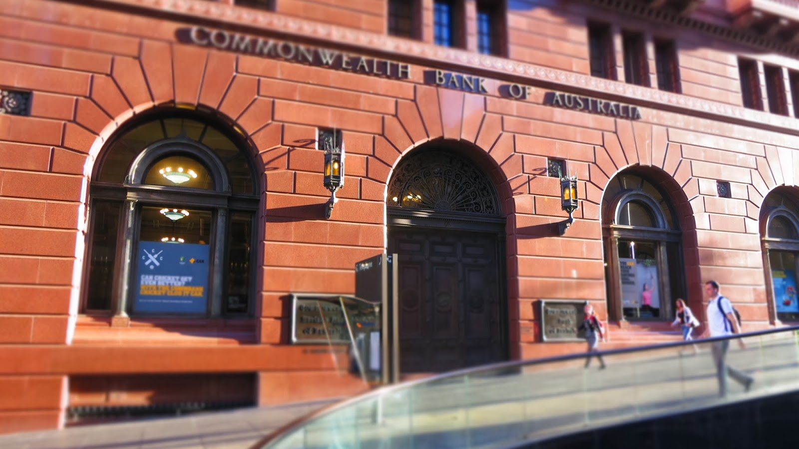 Sydney - Australia: Commonwealth Bank Building in Martin Place.
