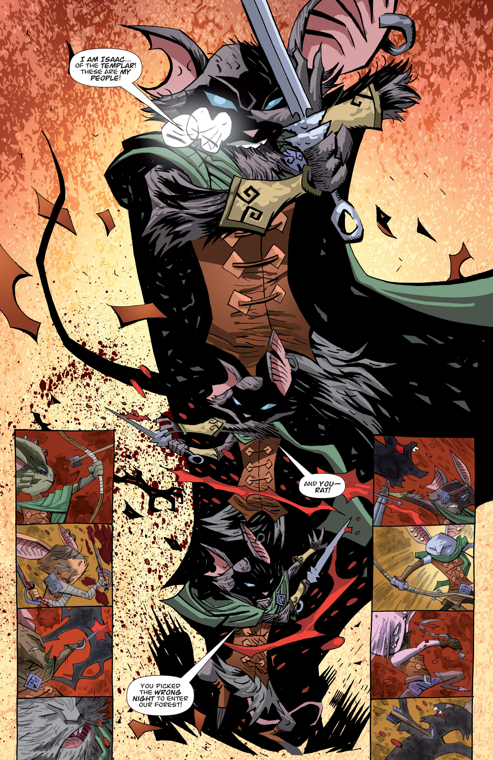 The Mice Templar Volume 3: A Midwinter Night's Dream issue TPB - Page 139