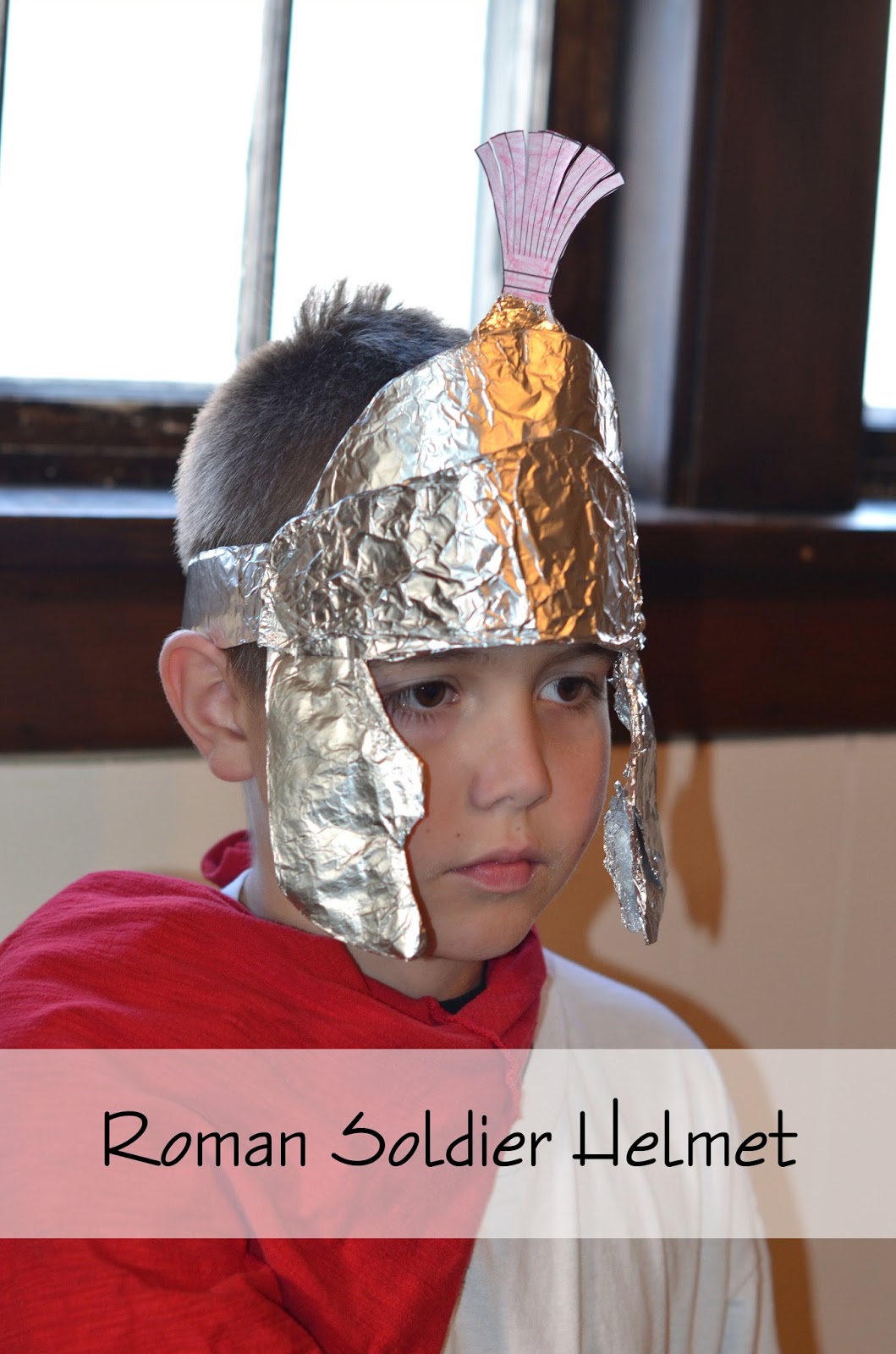 How To Make A Roman Soldier Helmet From Cardboard