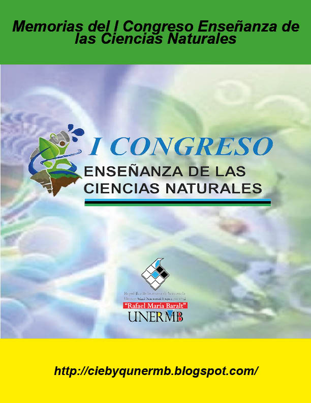 Memorias arbitradas I Congreso Enseñanza de las Ciencias Naturales