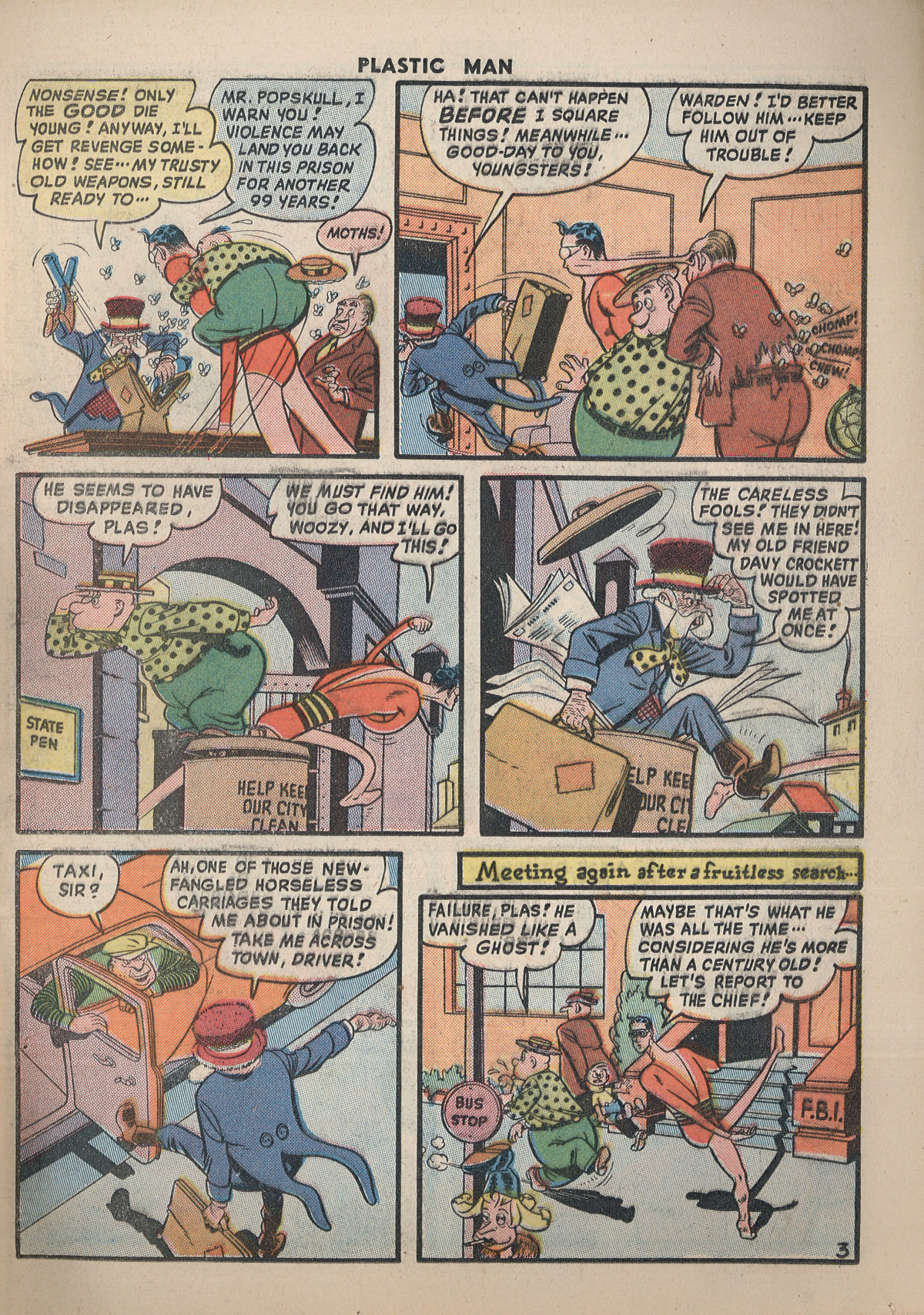 Read online Plastic Man (1943) comic -  Issue #18 - 26