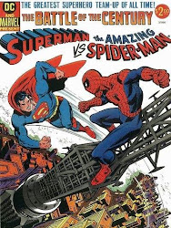 superman spider vs comic marvel fan dc