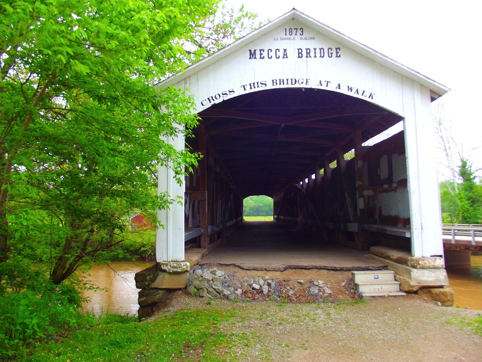 Mecca Covered Bridge Parke County, Indiana
