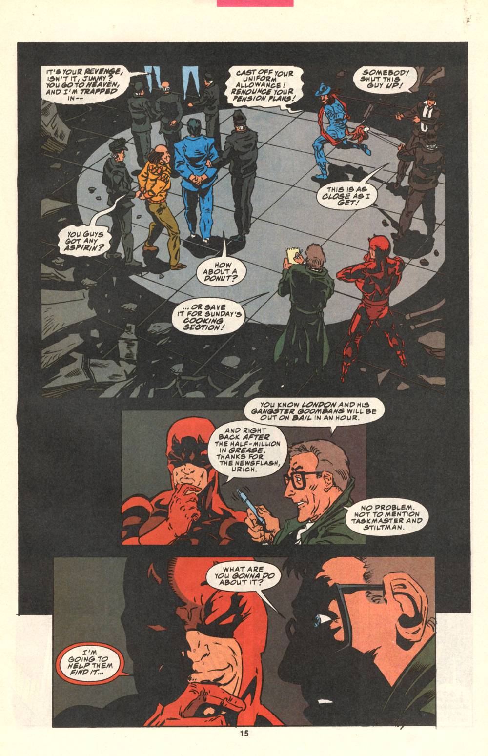 Read online Daredevil (1964) comic -  Issue #318 - 13