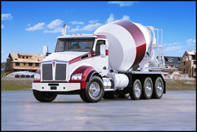 Kenworth T880S with Con-Tech Mixer