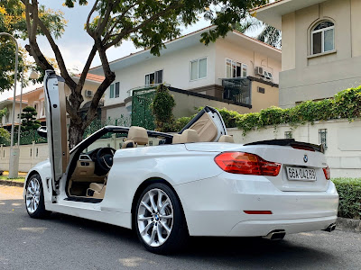 BMW 428i Convertible sx 2014 moi lan banh 19000miles