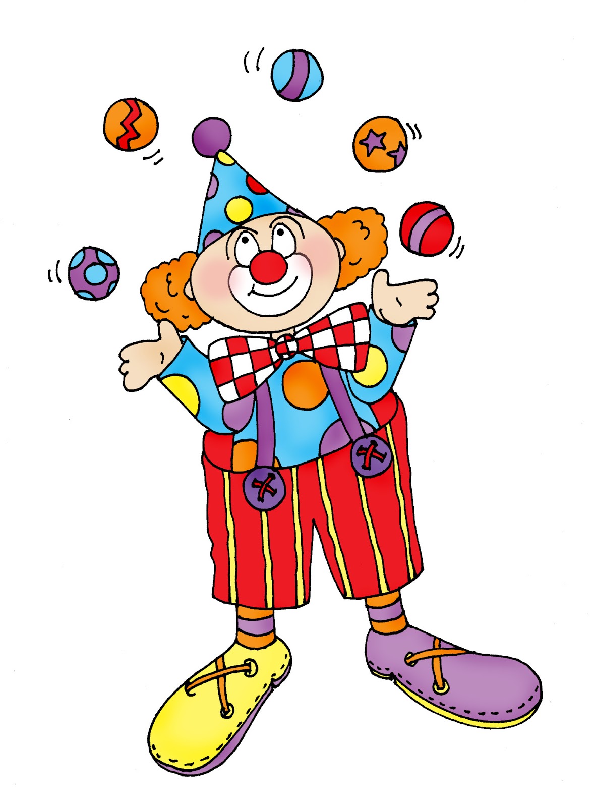 clown juggling clipart - photo #9