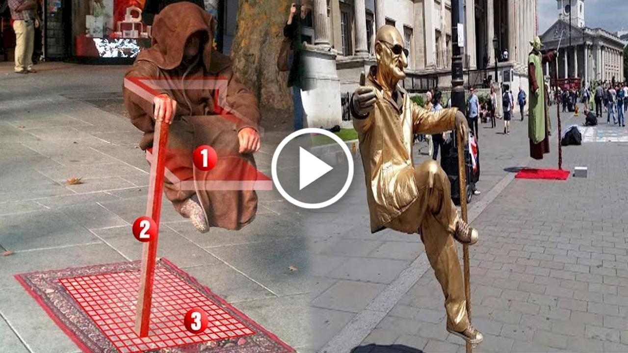 Must Watch! The Secret Behind The Levitating Performers. Project I Smile