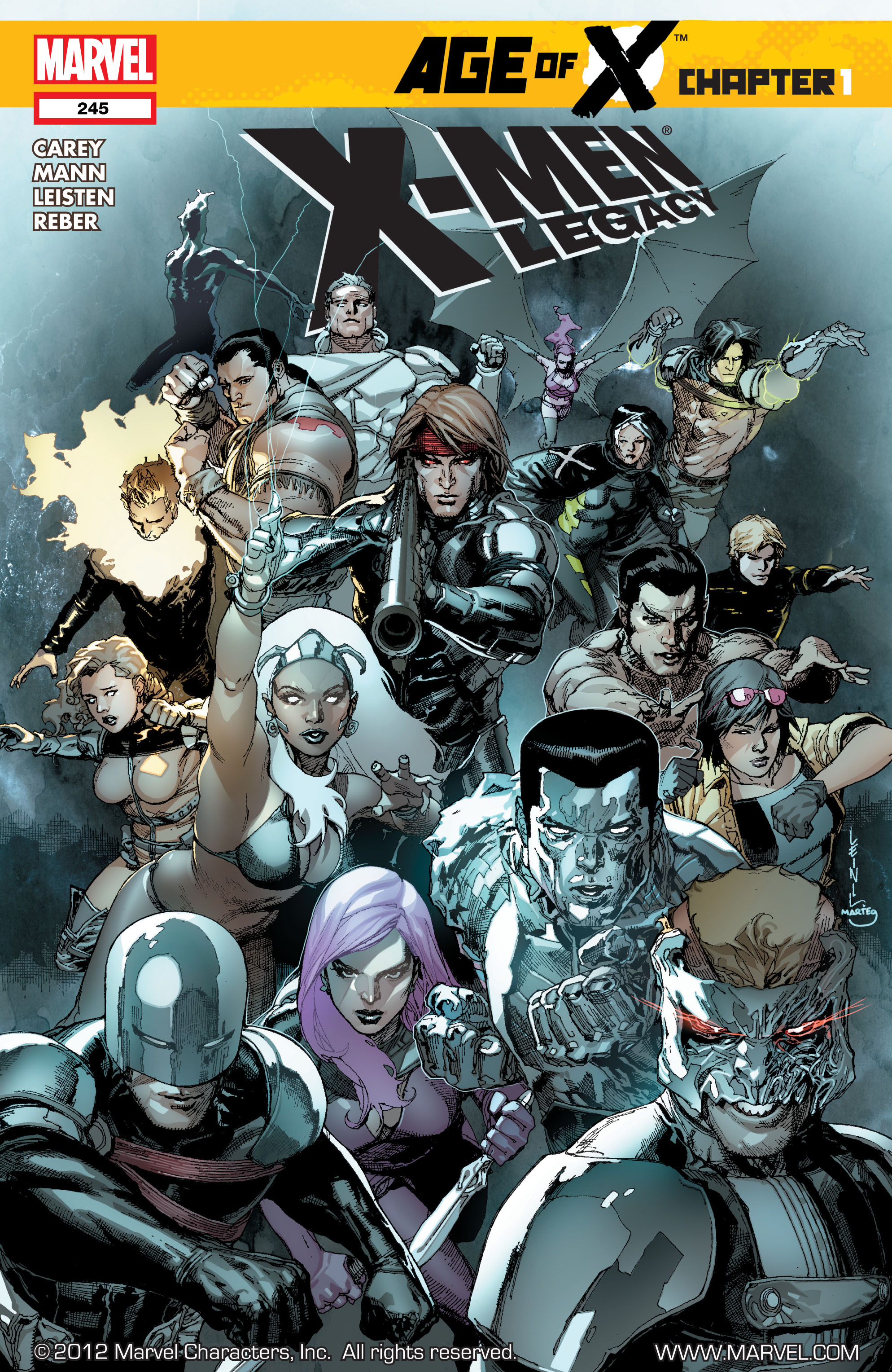 Read online X-Men Legacy (2008) comic -  Issue #245 - 1