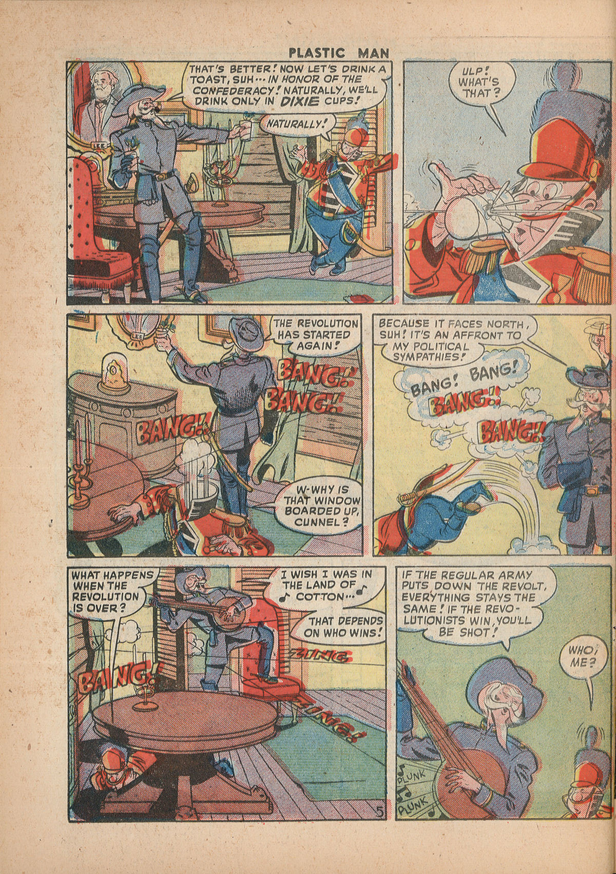 Read online Plastic Man (1943) comic -  Issue #15 - 30