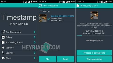 Cara Menampilkan Tanggal & Jam di Video Android Cara Menampilkan Tanggal & Jam di Video Android