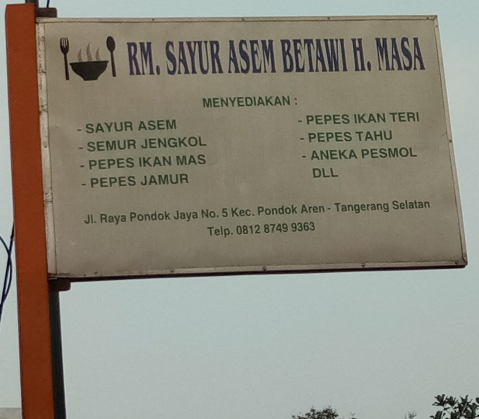 Inspirasikukeni Sayur Asem Betawi H Masa Memang Beda