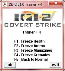 IGI 2 Trainer Free Download