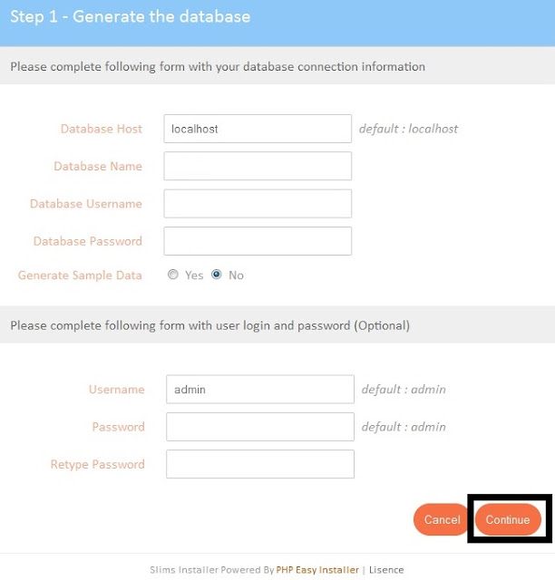 Cara Membangun E-Library / Perpustakaan Online Berbasis Web PHP dan MySQL dengan Slims 7 Cendana